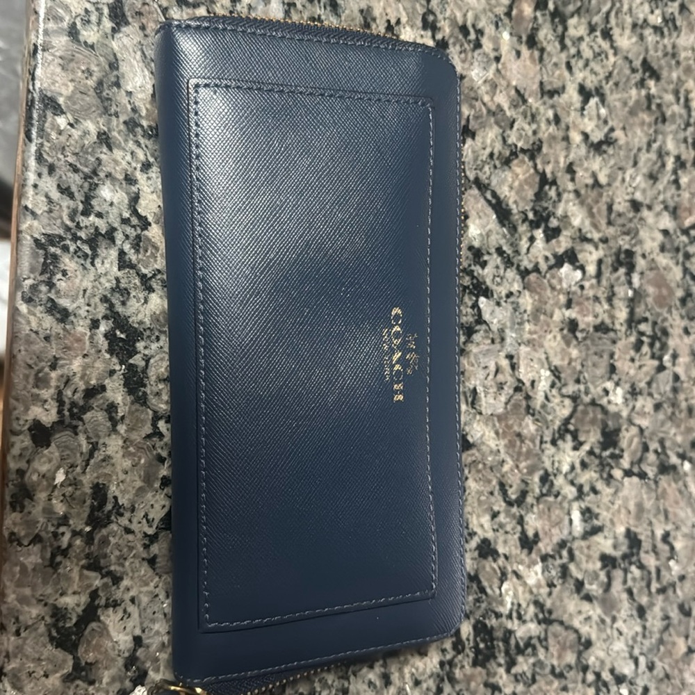 Cartera de mano coach